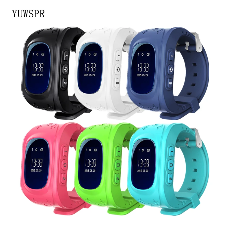 Reloj inteligente Q50 OLED para niños, con rastreador GPS, localización GPS, SIM, IOS, Android, camuflaje para bebés - AliExpress