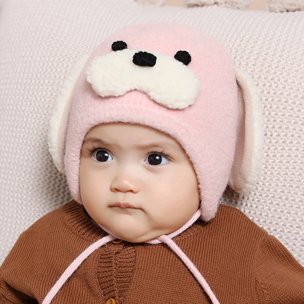 Дизайн, модная, унисекс, комплект одежды для мальчиков и девочек из ушками теплая верхняя одежда с принтом животных пушистые шляпа, Круглая Шапочка без полей, кепка, Красивые Вязаные гольфы Кепки подарок на Рождество