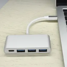 Type C HUB to Multi USB 3.0 HDMI Adapter Docking station for MacBook Pro Accessories USB-C Type C 3.1 Splitter 3 Port USB C HUB orico aluminum hub type c to type a type c hdmi converter support pd multi function laptop station for macbook pc