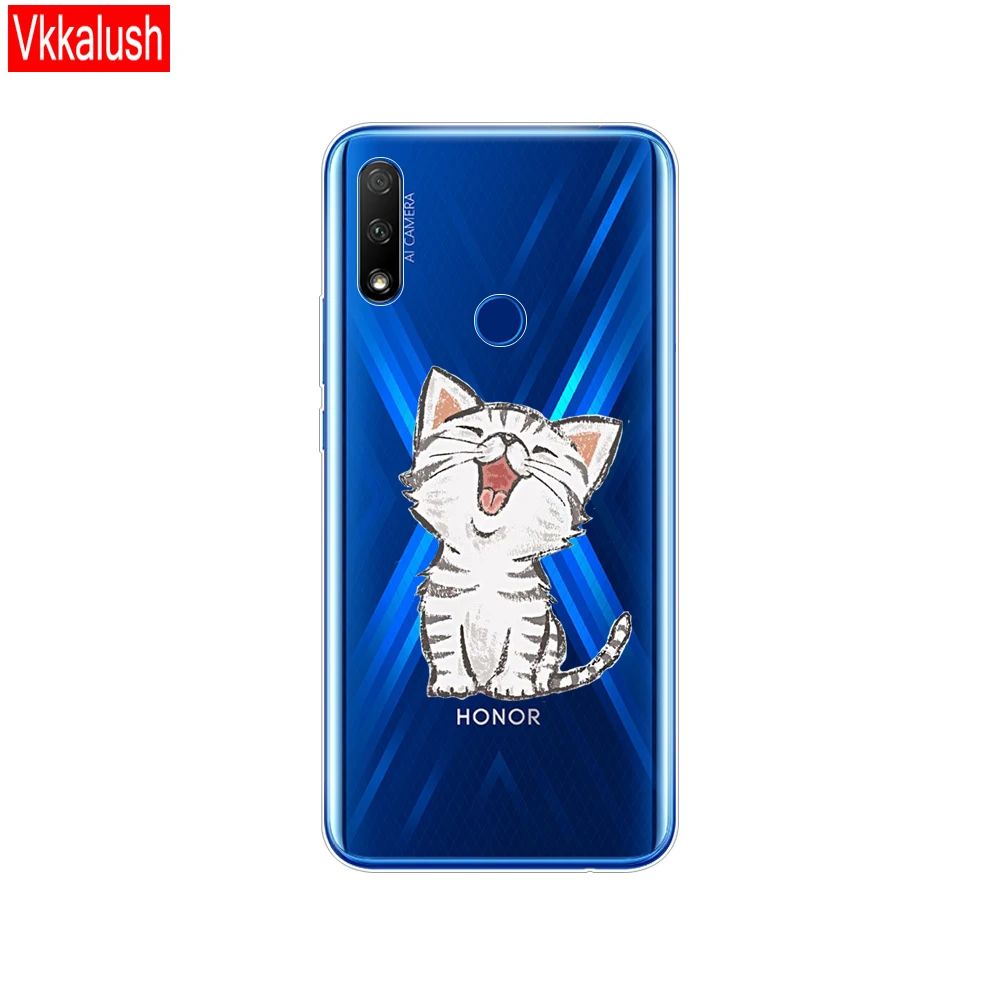 80363 Для Honor 9X Global чехол Honor 9X Premium чехол Силиконовый ТПУ мягкий чехол для телефона для huawei Honor 9X Premium STK-LX1 бампер - Цвет: 80363