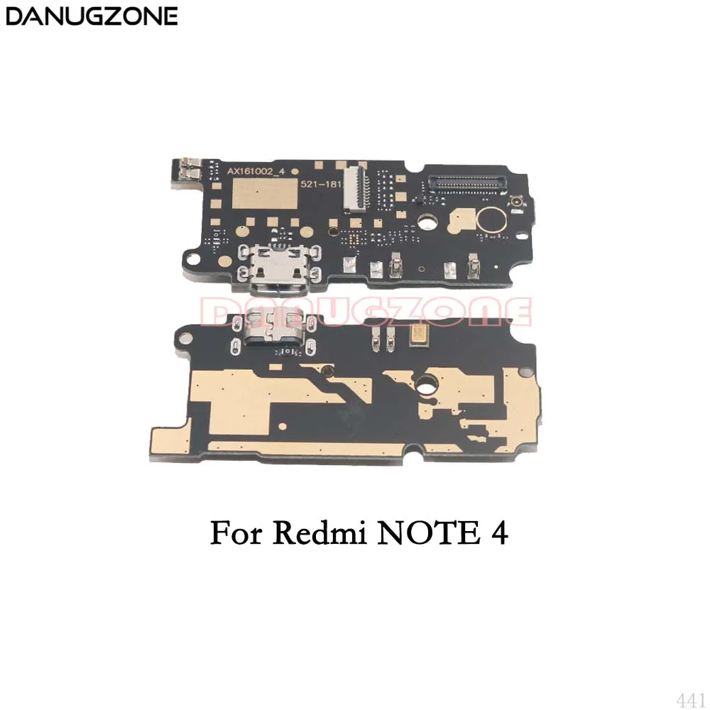 30 шт./лот для Xiaomi Redmi Note 4/Note 4X4 GB MTK X20 usb зарядная док-станция порт гнездовой разъем с патроном плата зарядки гибкий кабель - Цвет: For Redmi Note 4