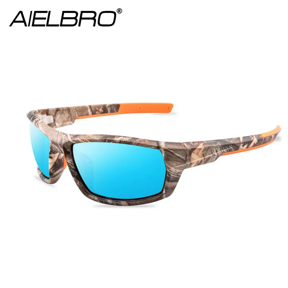 Hiking Glasses Outdoor Sports Camouflage Polarized Sunglasses Driving Fishing Running Men's Glasses Polarizing Glasses 2020