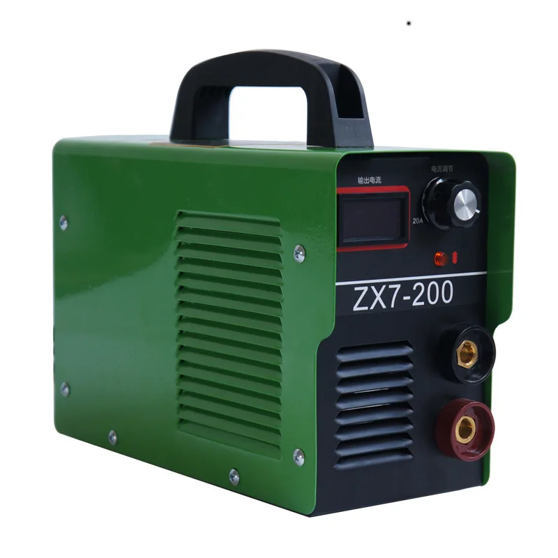Сварочный аппарат бытовой 220V небольшой ZX7-200 IGBT DC инвертор сварочный аппарат