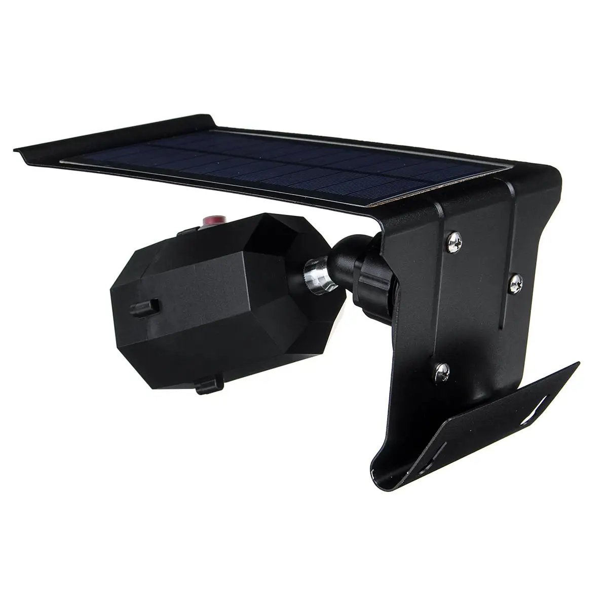 New 10 LED Solar Light Adjustable Lighting Angle 500lm Waterproof Lamp Spotlight With Three Modes For Outdoor Garden Wall Yard