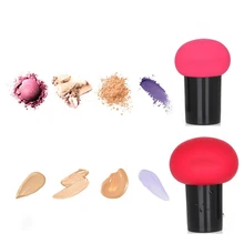 Спонж для пудры, спонж для макияжа, мягкий гладкий Жидкий тональный крем, косметика, инструменты для красоты, пыленепроницаемый спонж с грибовидной головкой Konjac