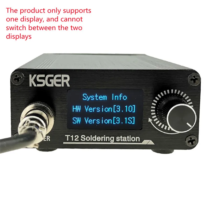 US $74.85 KSGER T12 STM32 V31S Welding Soldering Iron Station OLED Electric Quick Heating T12 Iron Tips 907 9501 Handle with 3Pcs T12 Tip
