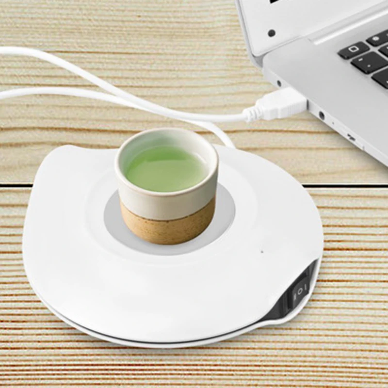 Мини Кофе молока Подставка-нагреватель для кружки каботажное судно USB электрическая чаша грелку каботажное судно для Кофе Чай NC99