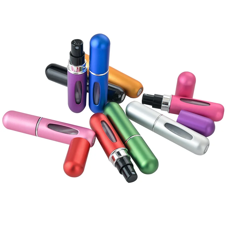 5ml Perfume Spray Bottle Refillable Bottles Travel Protable Refillable Perfume Atomizer Empty Cosmetic Containers Perfume Bottle 5