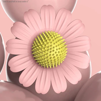 

Gnawing Itch Home Interactive Pet Durable Portable Accessories Funny ABS Cat Toy Rotating Luminous Flower Modeling Protection