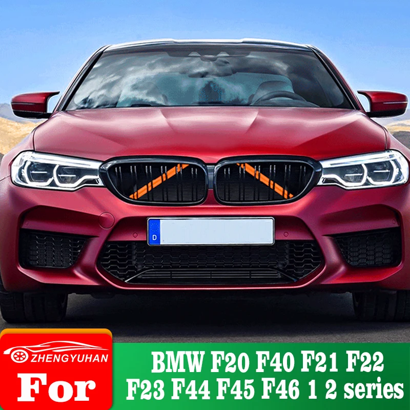 

Автомобильные передние решетчатые накладки для BMW F20, F40, F21, F22, F23, F44, F45, F46, 1, 2 серии, автомобильные спортивные декоративные аксессуары для ста...