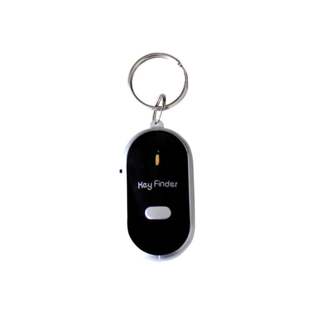 Key Finder Anti-lost Whistle Sensors Keychain Tracker LED With Whistle Claps Locator