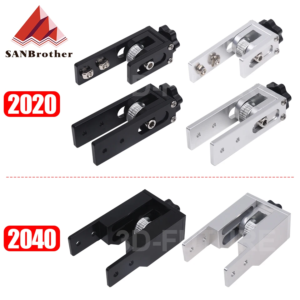 2020 X axis V-Slot 2040 Y timing belt Stretch Straighten tensioner For Ender 3 5 v2 CR-10 10S PRO upgrade 3d printer Parts | Компьютеры и