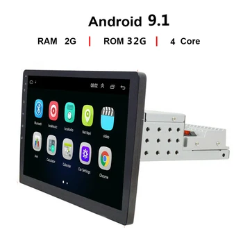 

2G+32G Android 9.1 1din 10.1 Inch Car Multimedia Video Player 1din Auto Radio GPS BT One 1 Din Autoradio Car Stereo Universal