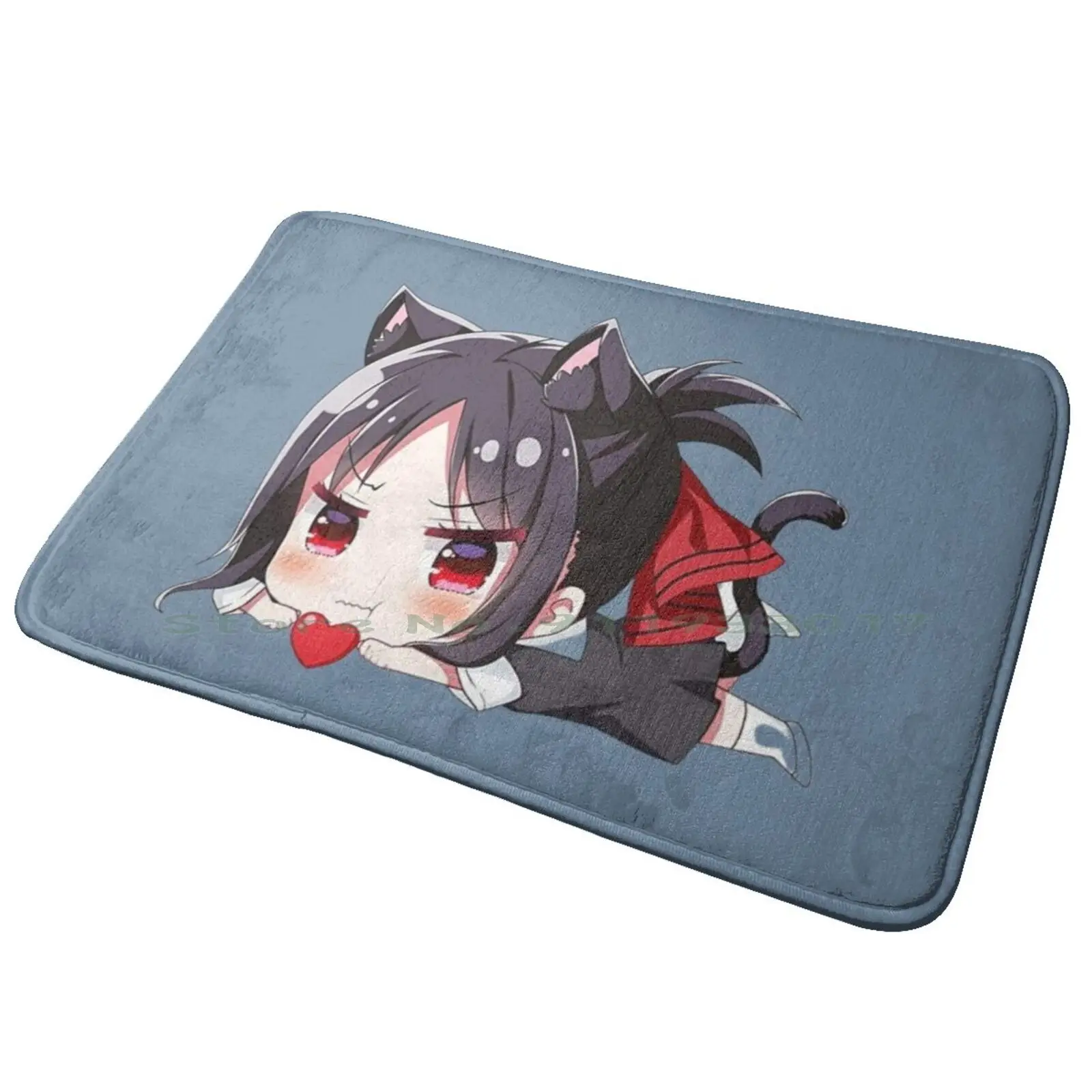 Chibi Anime Girl Ingresso Tappetino Da Bagno Tappeto Da Bagno Tappeto T Rex Tyrannosaurus World Dinosauri Creature Antitorica Trex Monster Dicci