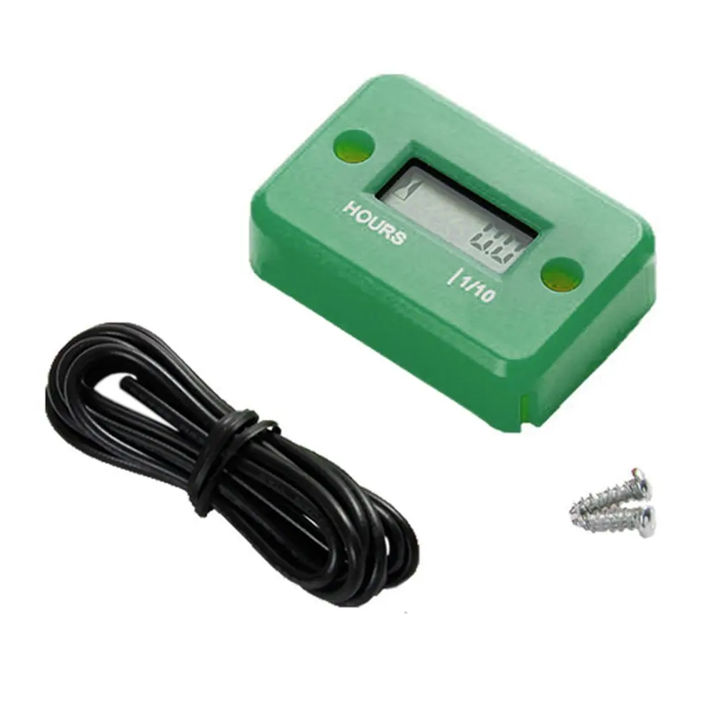 Waterproof Digital Hour Meter for Motorcycle ATV Snowmobile Boat Dirt Gas Engine LCD | Автомобили и мотоциклы
