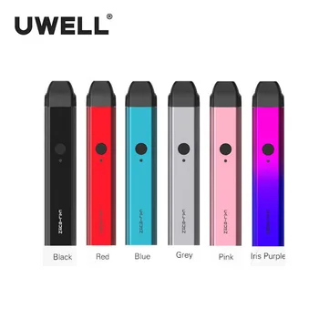 

Original UWELL Caliburn Pod System Vape Kit 2ml Pod Cartridge 11W 520mAh E Cigarettes Vape Vaporizer VS Uwell Crown Pod Kit