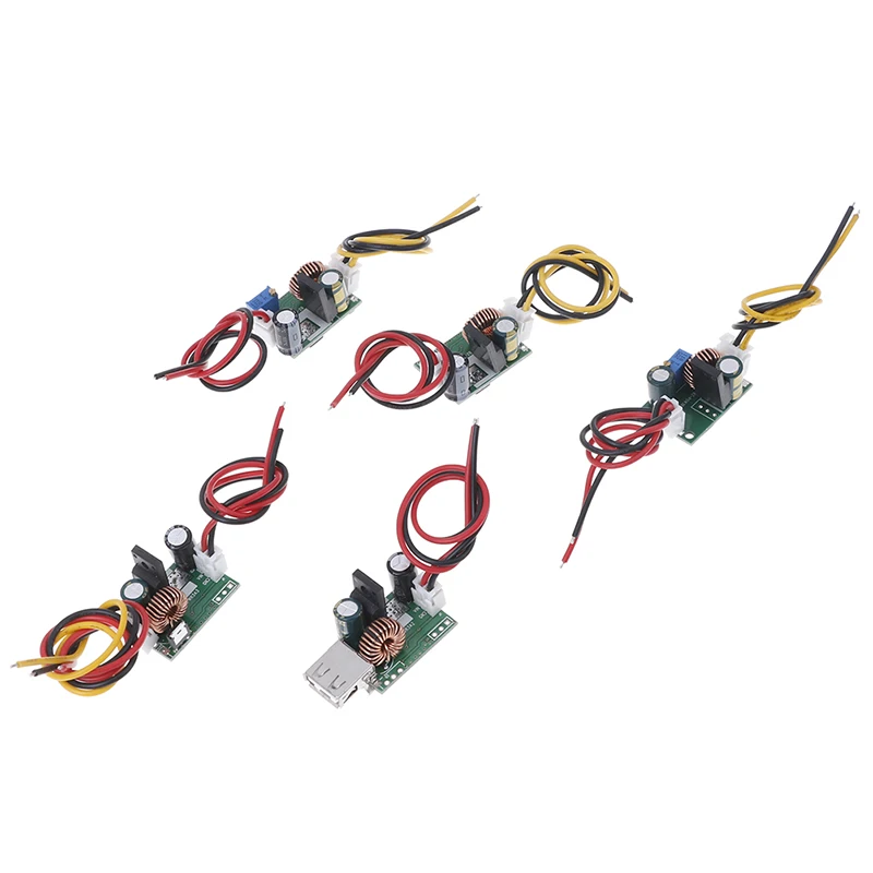 DC-DC понижающий 120 в 96 в 84 в 72 в 60 в 48 в 36 В до 5 в 12 В 24 В USB питание с кабельным преобразователем
