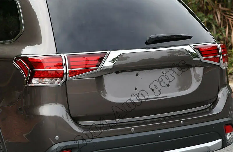 АБС-пластик хром задний фонарь Накладка для Mitsubishi Outlander авто аксессуары для внешней отделки отделкой
