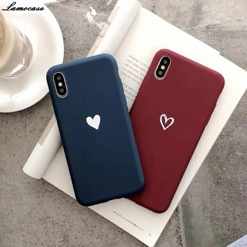 

Phone Case For iPhone 11 Pro Max XR XS Max X Plain Silicone Cover For iPhone 6 6S 7 8 Plus Soft TPU Case