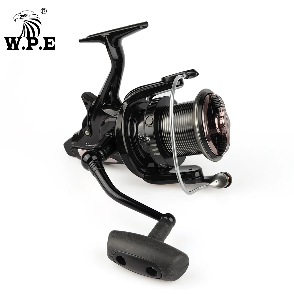 W.P.E Рыболовная катушка для спиннинга HKA 5000/6000 4 1: 1 7 + 1BBs Передняя и задняя