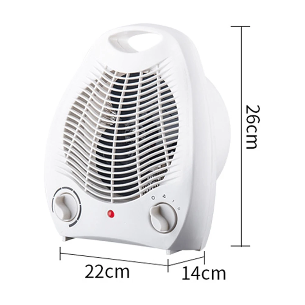 220V 2000W Электрический тепловентилятор удобный регулируемый переносной офисном воздушный вентилятор общежитии кровать зимние теплые машина