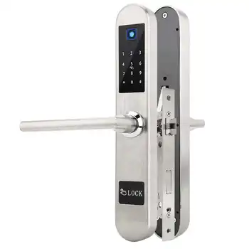 

candado Electronic Intelligent Lock Touch Screen Keypad Digital Password Fingerprint Card Door Lock smart door lock