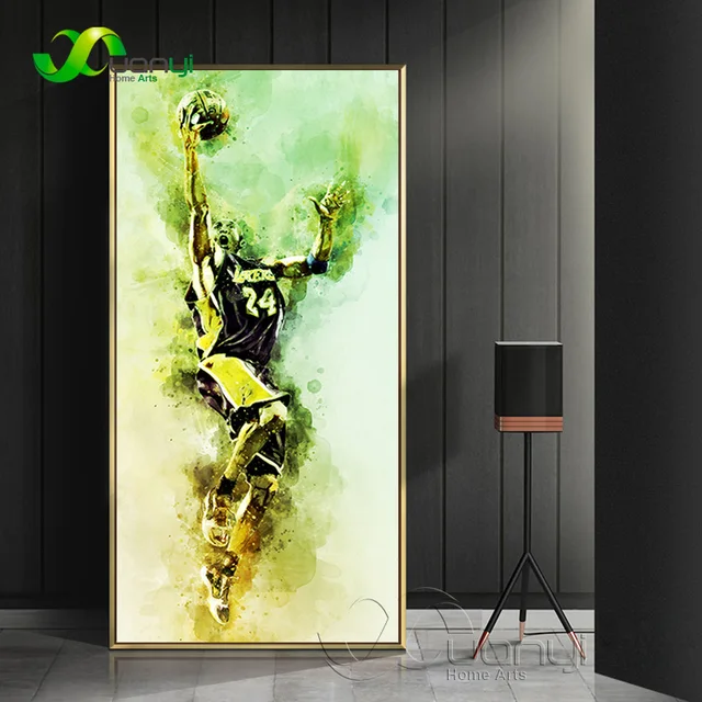 YiYLunneo Kobe Bryant Vintage Poster Basketball Superstar Poster 90s Canvas  Wall Art Room Aesthetic Decor Posters 12x18inch(30x45cm) : : Home