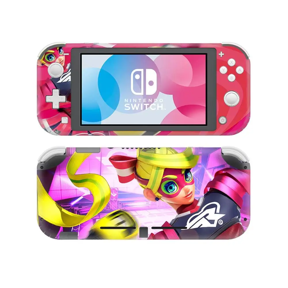 NS NX аксессуары виниловая кожа Наклейка для nintendo Switch Lite Защитная крышка наклейка виниловая кожа для кожи наклейка s 0275 - Цвет: Коричневый