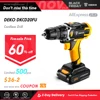 DEKO New Sharker 20V DC Electric Screwdriver with Lithium Ion Battery Pack Cordless Drill for Home DIY Mini Wireless Power Tool ► Photo 1/6