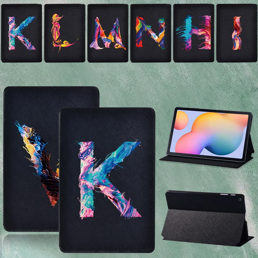 

For Samsung Galaxy Tab S6 Lite P615 P610 10.4 Inch PU Leather Flip Stand Tablet Protective Case Shell + Free Stylus