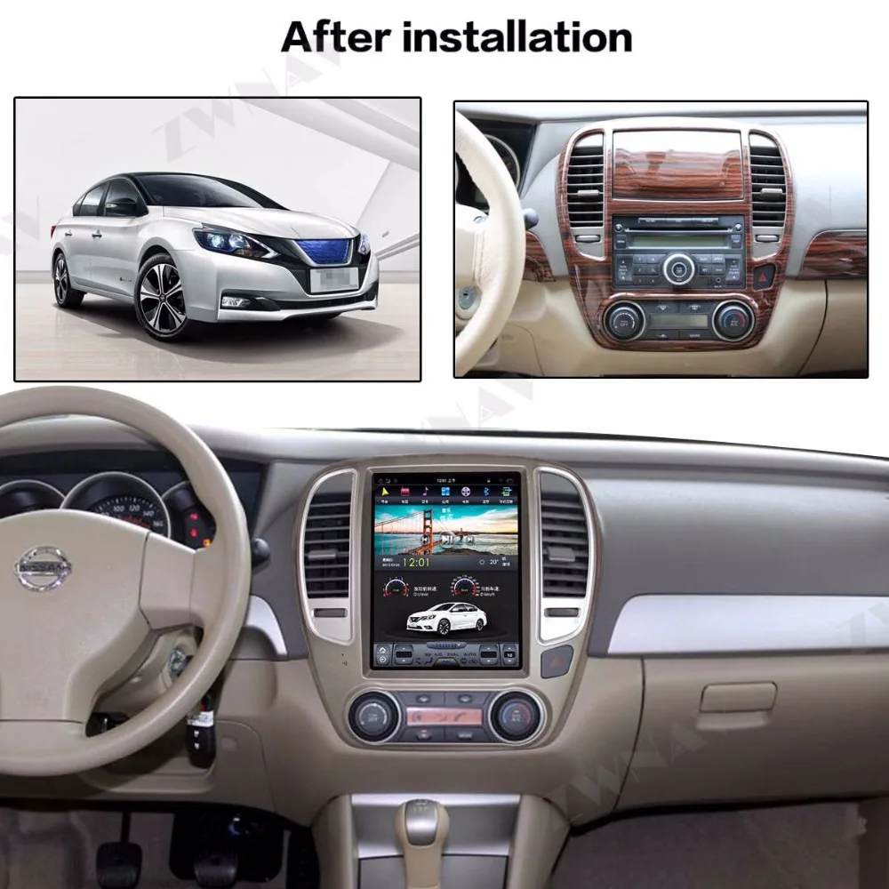 Top Verticl screen Tesla style Android 9.0 Car dvd multimedia Player For Nissan Sylphy 2005-2012 GPS BT audio radio stereo head unit 7 Top Verticl screen Tesla style Android 9.0 Car dvd multimedia Player For Nissan Sylphy 2005-2012 GPS BT audio radio stereo head unit 7