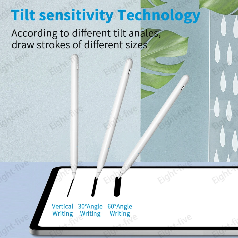 para Stylus Apple Caneta para Ipad Lápis Ipad 1st 2nd12.9 3rd 4th2021 6th2021 7thmini 5 ar 3 Estilete Triangular 2 Pro 11 - Imagem 5