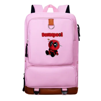 

Deadpool printed men and women laptop backpack, Mochila school backpack youth backpack outdoor leisure school bag