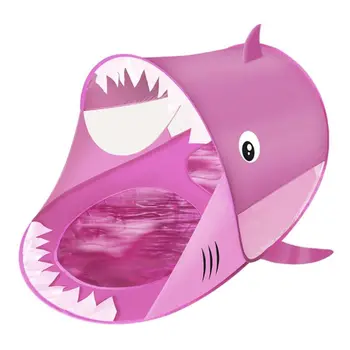 

Children Popup Beach Shark Tent Kid Outdoor Double Play House Pool Foldable Tent GXMB