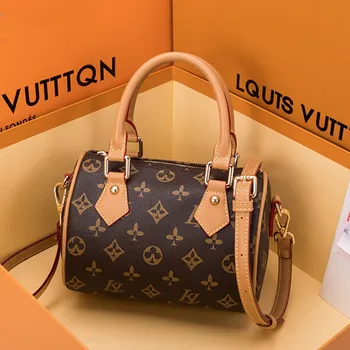 

Pillow Bags 2020 New Retro Soft Leather Messenger Bag Shoulder Boston Small Bag High Quality Women Purse and Handbags Sac A Main