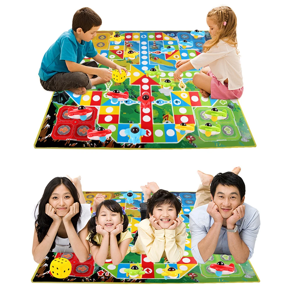 Games Parent-child Balance Beam Toys Birthday Flying Chess 3D Gift High Pile N3 