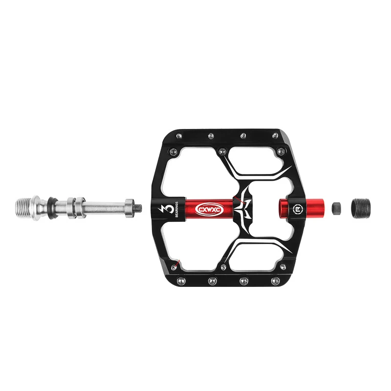 Велосипедные mtb педали противоскользящие Сверхлегкие MTB дорожный 3 герметичные подшипники велосипедные педали для горного велосипеда Широкие Педали mtb Аксессуары педали mtb для велосипеда велозапчасти