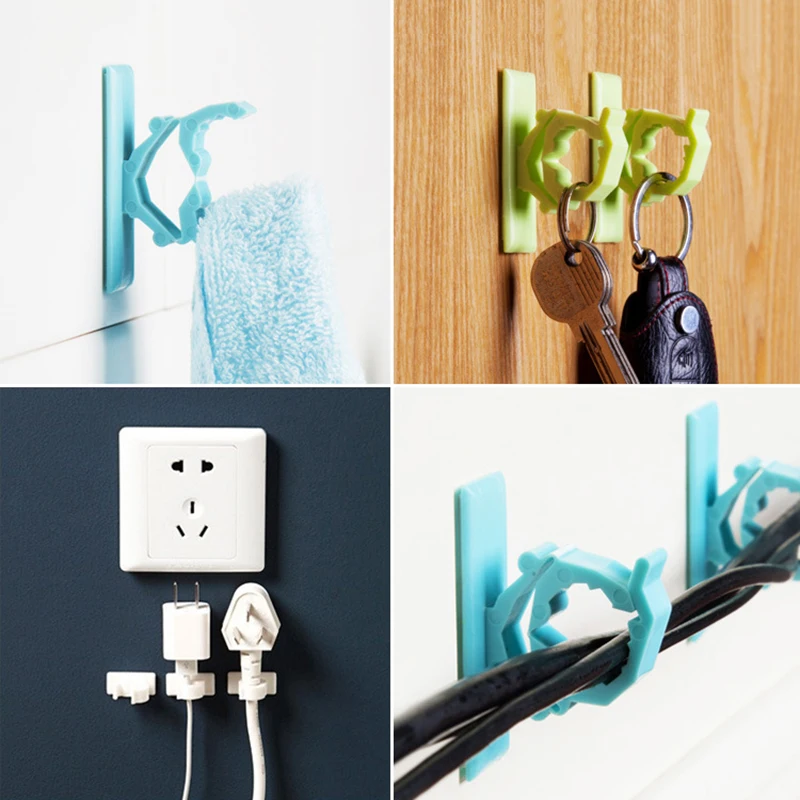 Силовой кабель вешалка вилка держатель стойки настенный портативный Электрический провод пластик практичный
