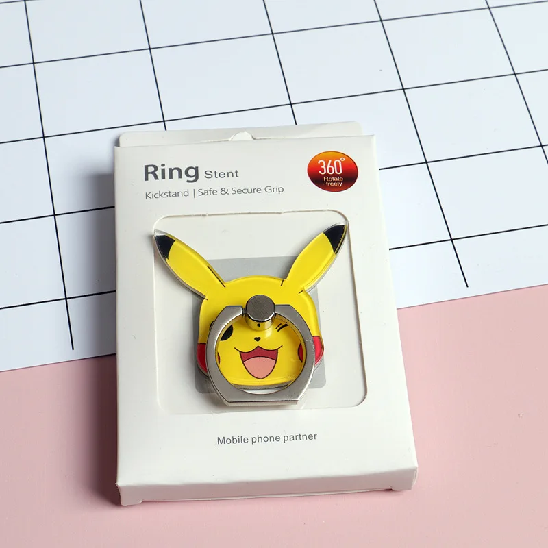 Pokemon Go Pocket Monster Pikachu косплей реквизит Poke Ball Cute Charmander Psyduck держатель для мобильного телефона Регулируемая рамка