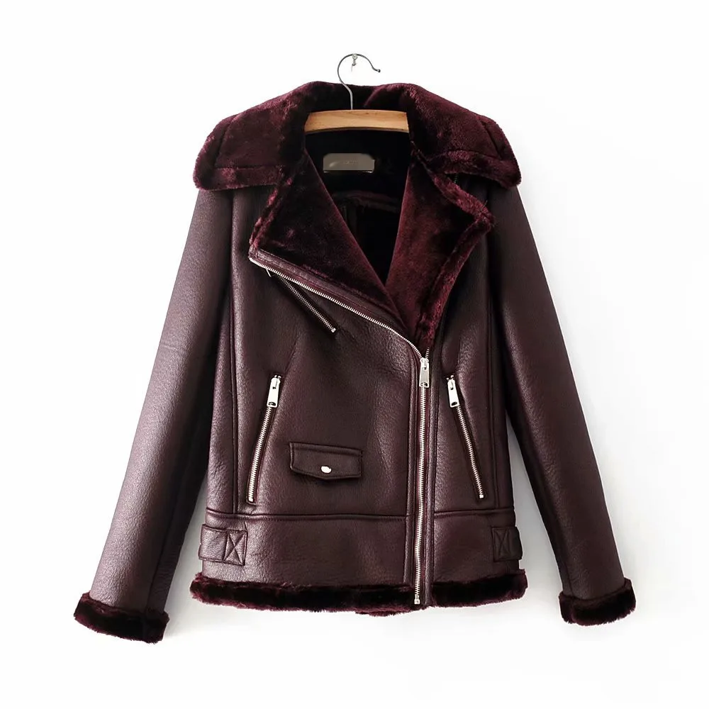 

2018 Autumn New Style WOMEN'S Leather Jacket Supply of Goods AliExpress EBay