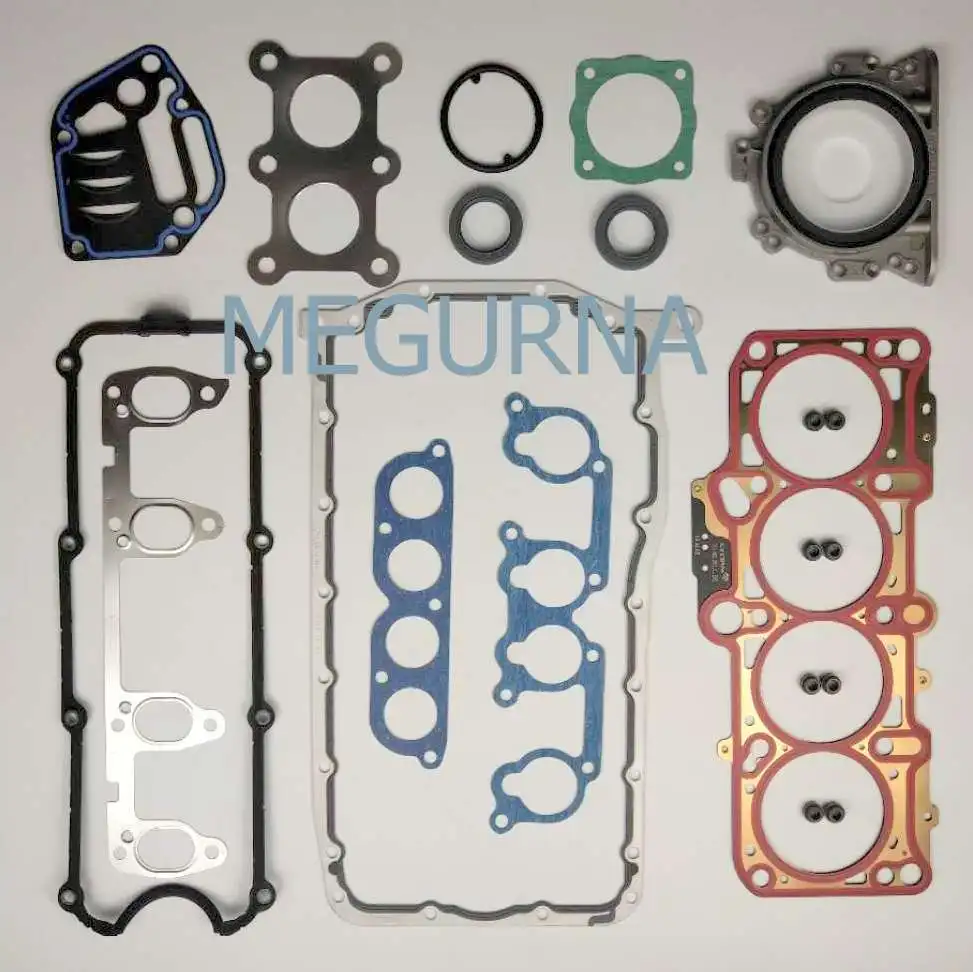 5) для VW JETTA 2V Комплект прокладок бензин 068 198 012 L MEGURNA