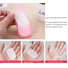 Practical Portable Soap Paper Bathroom Business Cleaning Supplies Plastic Box Travel Disposable Accessories Mini Soap Paper wallis hans haacke unfinished business paper
