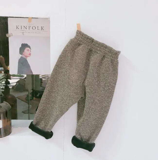Изготовленные по лоскутной технологии, плотные Топы Брюки осень-зима FashionHirls брюки От 3 до 8 лет PQ842
