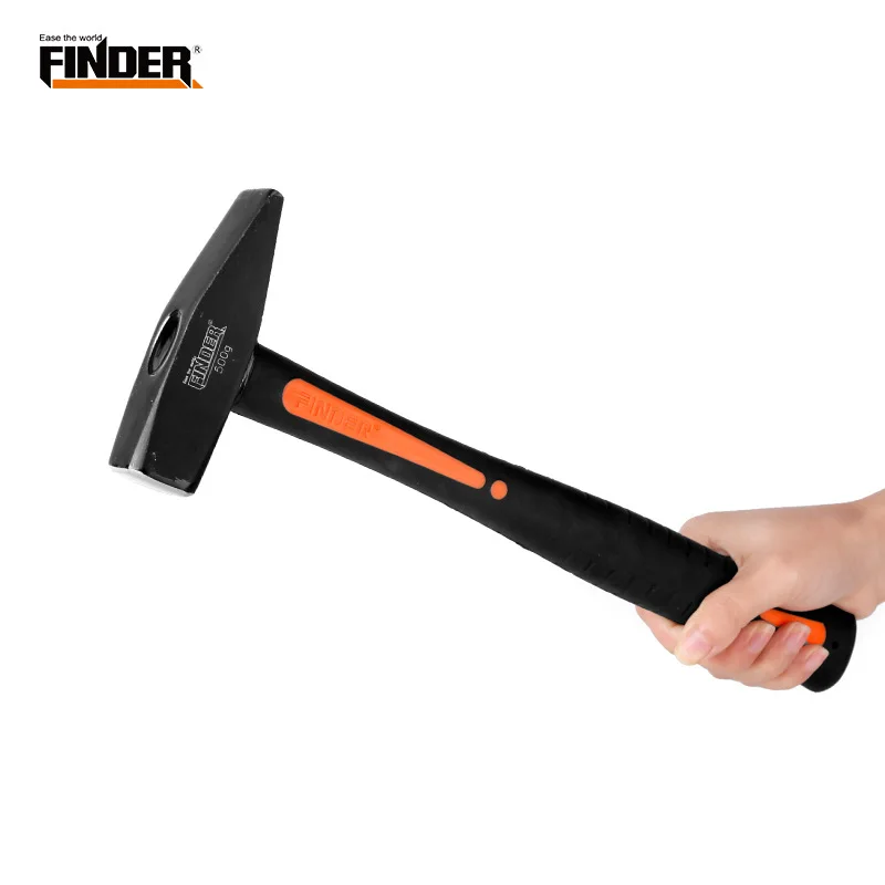 

Discoverer Manual Hardware Hammer Tool Orange And Black Plastic Coated Fitter Hammer Multi-Style Hammer Decoration Hammer Tool