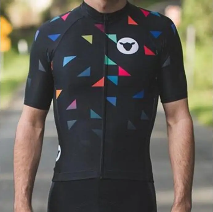 Ropa ciclismo Pro team, короткий рукав, Джерси, лето, зеленый, для езды на велосипеде, одежда, дышащая, для команды, черная овца, велосипедная майка
