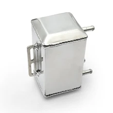 

square aluminum engine oil capture tank, reservoir breather kit