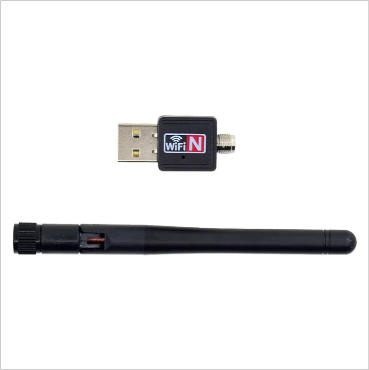 RTL8188 FTV Chip USB Wireless Network Card 2.0 Mini WIFI Receiver 2DB Large Antenna 300m Wireless Network Card wifi adapter for desktop