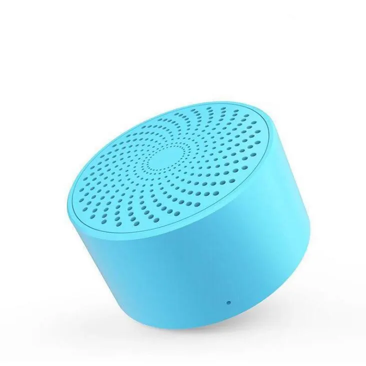 XiaoAi портативный мини беспроводной Bluetooth динамик сабвуфер умный Голосовое управление портативный Bluetooth динамик водонепроницаемый - Цвет: Синий