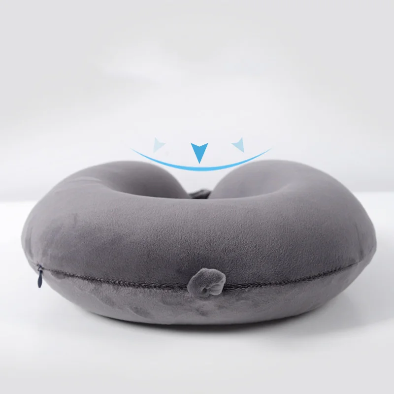 Подушка для путешествий Memory Foam для шеи, подушка для путешествий, самолет сна Поддержка Портативный Memory Foam U Форма подушка