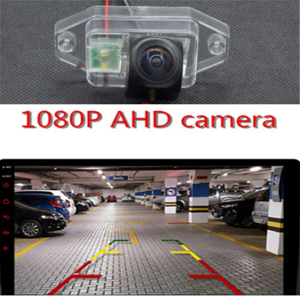 AHD 1080P камера заднего вида рыбий глаз для Toyota Land Cruiser Prado 2700 4000 120 серии 2002 2003 2004 - 2006 |